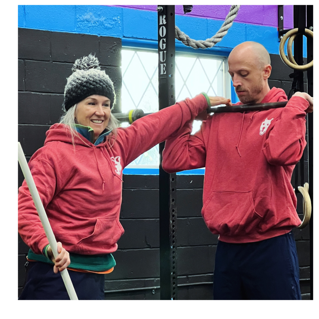 Turbo CrossFit coach leading a workout in Winchester, MA