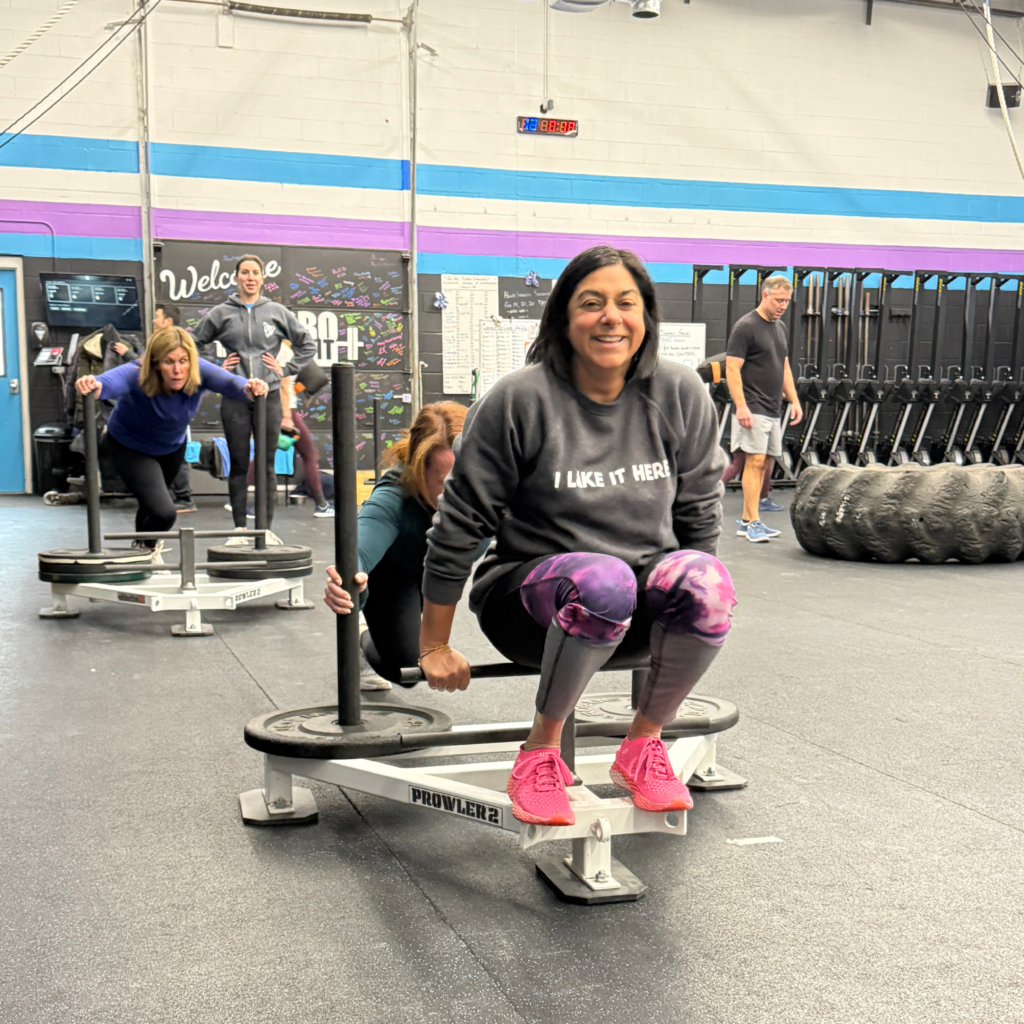 Turbo CrossFit members having fun during a workout